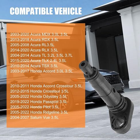 عادم PCV Valve 17130-RCA-A02 ، V384 ، 6P1243 ، متوافق مع Acura MDX ، RDX ، Honda Accord ، Odyssey ، و Saturn Vue ، صمام مرافق إيجابية لـ 2.0 2.2 2.4 3.2 3.5 3.5 لتر محركات in Saudi Arabia