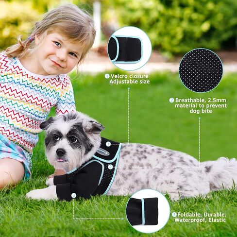Recovery Sleeve for Dogs, Front Leg Protection After Surgery, Dog Leg Sleeve to Stop Licking, Bite and Keep Dry, Machine Washable Waterproof Abrasion Resistant Dog Recovery Sleeve (XXL) in Kuwait
