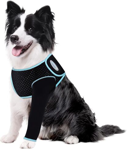 Recovery Sleeve for Dogs, Front Leg Protection After Surgery, Dog Leg Sleeve to Stop Licking, Bite and Keep Dry, Machine Washable Waterproof Abrasion Resistant Dog Recovery Sleeve (XXL) in Kuwait