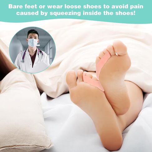8pcs gel pinky toe freftorators toe gel pinky مصحح مرقا لها حماة رياضية صحة الراحة للنساء العناية بالأقدام من الرجال الذين يمنعون الضغط على الدعم الثابت in Saudi Arabia