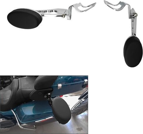 مساند أذرع الركاب الخلفية XMT-MOTO لاستئصال قابلة للتعديل لـ Harley Electra Glide 2014-2024 ، Chrome in Saudi Arabia