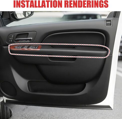 Front Right Left Passenger Driver Side Door Release Handle Armrest Repair Compatible with 2010-2014 Chevy Silverado Suburban Tahoe Avalanche GMC Sierra Yukon XL in Saudi Arabia