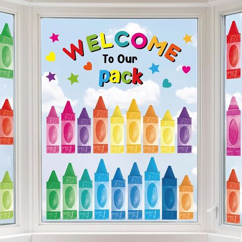 Music Window Clings Colorful Keyboard Window Sticker Music Note Double Sided Glass Decal Back to School Musical Instrument Classroom Wall Door Decor for Nursery Home First Day of School Party Supplies in Saudi Arabia