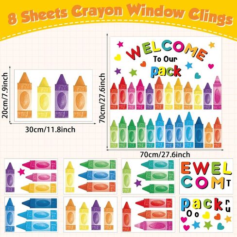 Music Window Clings Colorful Keyboard Window Sticker Music Note Double Sided Glass Decal Back to School Musical Instrument Classroom Wall Door Decor for Nursery Home First Day of School Party Supplies in Saudi Arabia