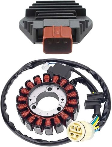 Motorcycle Stator Coil & Regulator Rectifier For TRX350 TRX350TM TRX350FM TRX350TE TRX350FE FourTrax A 2A Rancher 350 ES(Stator Coil) in Saudi Arabia