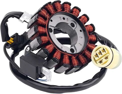 Motorcycle Stator Coil & Regulator Rectifier For TRX350 TRX350TM TRX350FM TRX350TE TRX350FE FourTrax A 2A Rancher 350 ES(Stator Coil) in Saudi Arabia