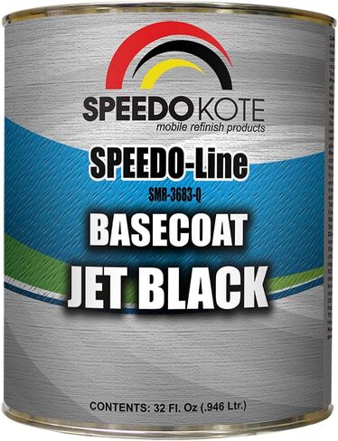 Speedokote Base Coat Black automotive base coat, One Quart SMR-3683-Q in Saudi Arabia