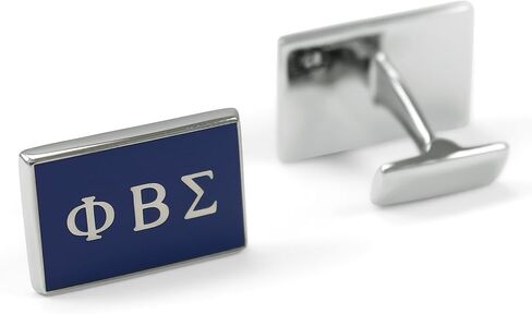 PHI BETA Sigma الأخوة أزرار أكمام مع الحروف اليونانية والمينا الأزرق الملكي in Kuwait