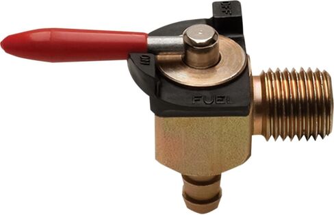 Motion Pro 12-0085 1/4 "NPT X 1/4" Barb 90 درجة صمام الوقود in Saudi Arabia