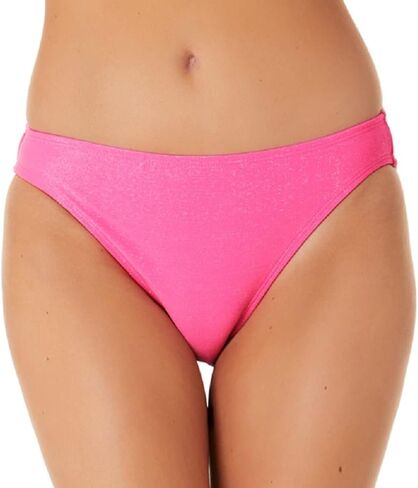 Women Juniors' Metallic Shine Hipster Bikini Bottoms in Saudi Arabia