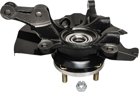 Detroit Axle - Pront 2PC Dekincing Touring Behingles for 06-11 Hyundai Accent ، 2 Touring Bnackles & Wheel Bearing Hubs Assembly 2006 2007 2008 2010 2011 2011 in Kuwait