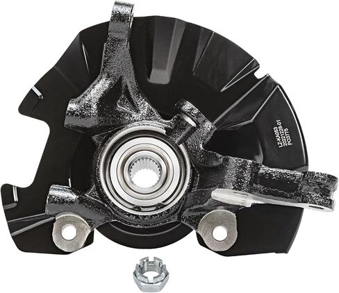 Detroit Axle - Pront 2PC Dekincing Touring Behingles for 06-11 Hyundai Accent ، 2 Touring Bnackles & Wheel Bearing Hubs Assembly 2006 2007 2008 2010 2011 2011 in Kuwait