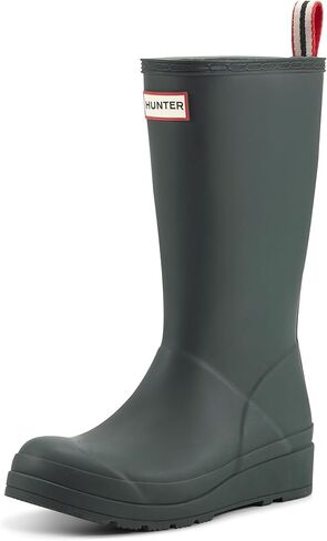 Hunter Footwear Women's Play Tall Rain Boot, Zinc Grey, 9 in Saudi Arabia