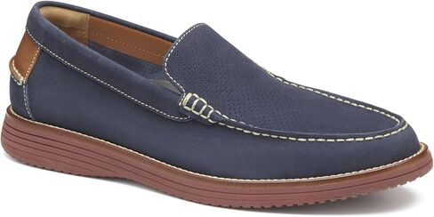 Johnston & Murphy Upton Perf Venetian Lofbers ، متسكعون للرجال للرجال ، moccasins slip-on in Saudi Arabia