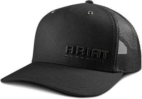 ARIAT MENS RICHARDSON 112 CAP SNAP Back Prosidered Black A290001501 in Saudi Arabia