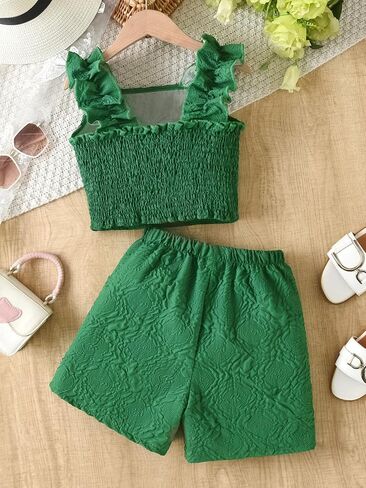 Girls Cute Summer Outfits Girls Clothes Size 5-14t Outfit Set in Saudi Arabia