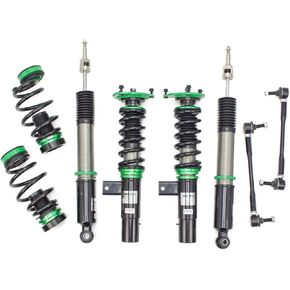 Rev9 R9-HS2-033_8 compatible with Audi A3/A3 Quattro (8P) 2006-12 Hyper-Street II Coilovers(54.mm) Lowering Kit, 32 Damping Level Adjustment, Ride Height Adjustable in Saudi Arabia