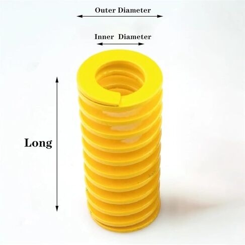 Mdingbao-Extension Springs Light Load Load Mould Die Spring 16mm قطره الخارجي 20-100 مم نوابض سرير مدفوعة طويلة ، 10 قطع ، قدرة تمتد جيدة (20 مم) in Saudi Arabia