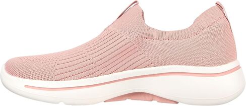 حذاء رياضي نسائي من Skechers Go Walk Arch Fit Iconic، وردي فاتح، 7.5 in Saudi Arabia