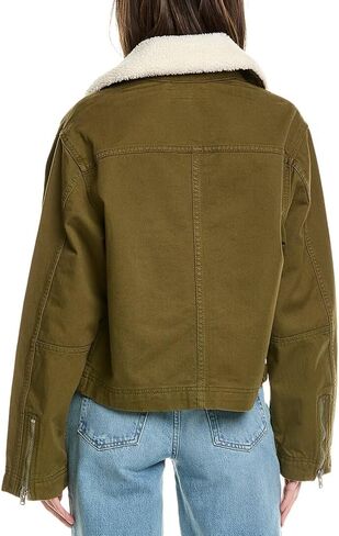 STAUD + WRANGLER'S SERGEANT GREEN MINIMALIST JACKET in Saudi Arabia