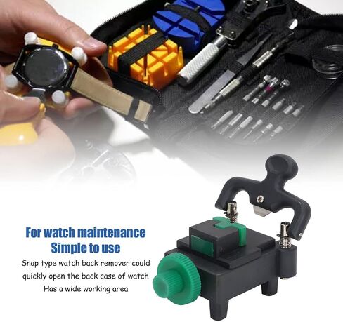 Watch Back Mead ، Professional Watch Back Remover Tool Tool Watch Opener Watch Aption Tool Watch Rink Risoft Tool Addractmen in Saudi Arabia