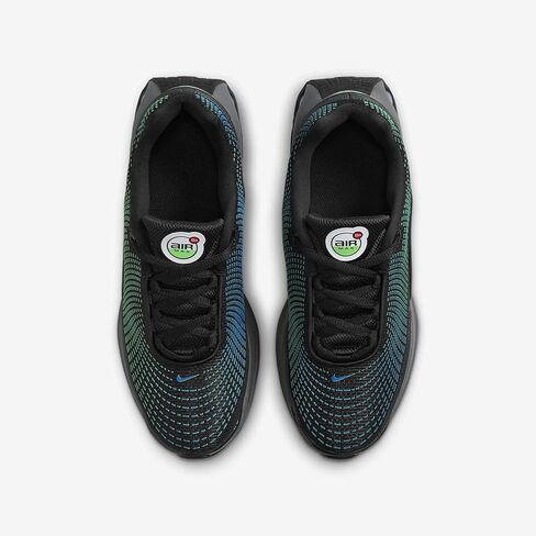 Nike Air Max Dn Big Kids' Shoes (FB8987-010, Black/Hyper Cobalt/Rage) Size 7 in Saudi Arabia