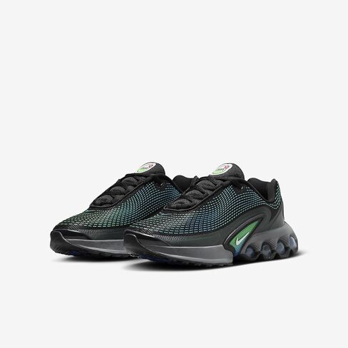 Nike Air Max Dn Big Kids' Shoes (FB8987-010, Black/Hyper Cobalt/Rage) Size 7 in Saudi Arabia
