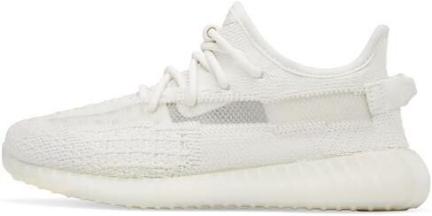adidas Kids Boys Yeezy Boost 350 V2 Slip On Sneakers Shoes Casual - Off White - Size 1.5 M in Saudi Arabia
