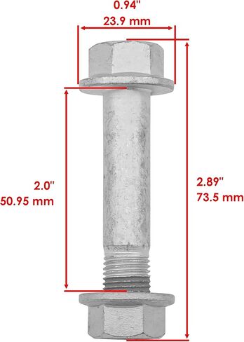 Caltric 52142-HP5-600 Rear Swing Arm Bushing Kit Compatible with Honda Rancher 420 TRX420 2007-2013 / Foreman 500 TRX500 4x4 2012-2013 in Saudi Arabia