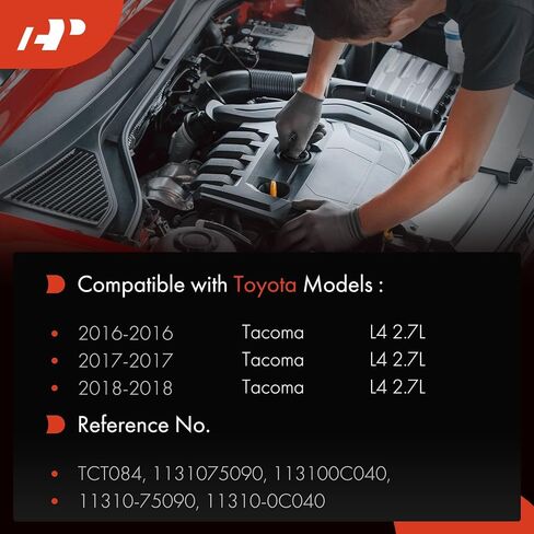 A-Premium Engine Oil Pump for 2.7L - Compatible with Toyota Tacoma 2016 2017 2018 in Saudi Arabia