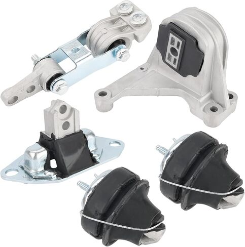 JDMON 5Pcs Engine Transmission Mount Replacement for 2001-2004 Volvo S60 V70 XC70 XC90, 2.3L/ 2.4L/ 2.5L Compatible with A7084, A4038, A4001, A4003 in Saudi Arabia