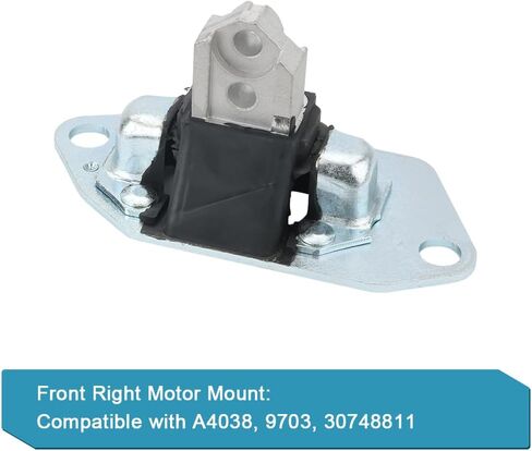 JDMON 5Pcs Engine Transmission Mount Replacement for 2001-2004 Volvo S60 V70 XC70 XC90, 2.3L/ 2.4L/ 2.5L Compatible with A7084, A4038, A4001, A4003 in Saudi Arabia