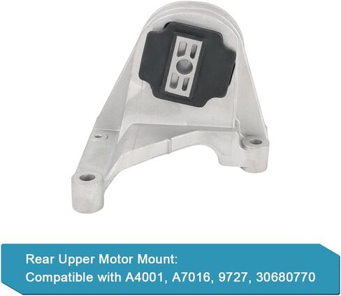 JDMON 5Pcs Engine Transmission Mount Replacement for 2001-2004 Volvo S60 V70 XC70 XC90, 2.3L/ 2.4L/ 2.5L Compatible with A7084, A4038, A4001, A4003 in Saudi Arabia