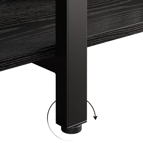 IRONCK Bookcase and Bookshelves Triple Wide 6 Tiers Large Open Shelves, Etagere Bookcases with Back Fence for Home Office Decor, Easy Assembly, Vintage Brown in Kuwait