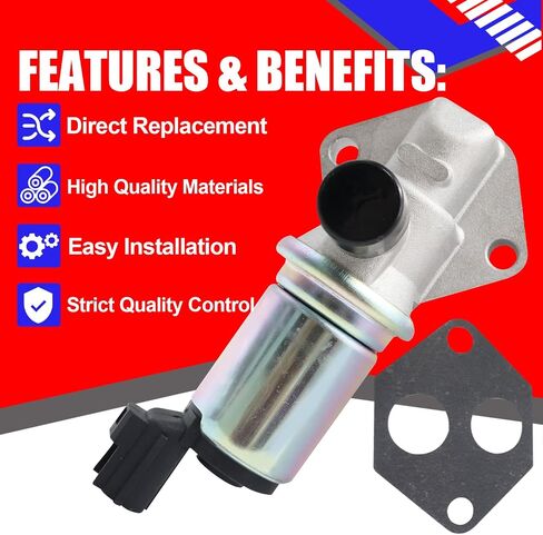SMMS Idle Air Control Valve for Ford Explorer Ranger 1998-2000 for Mazda B4000 1997-2000 استبدال OE: Yu3Z9F715BA 96TF9F715AB in Saudi Arabia