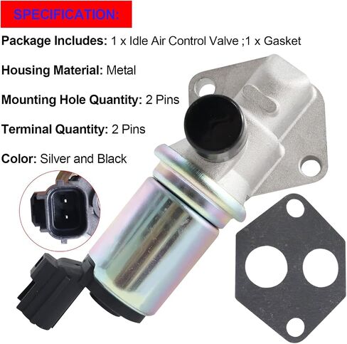 SMMS Idle Air Control Valve for Ford Explorer Ranger 1998-2000 for Mazda B4000 1997-2000 استبدال OE: Yu3Z9F715BA 96TF9F715AB in Saudi Arabia