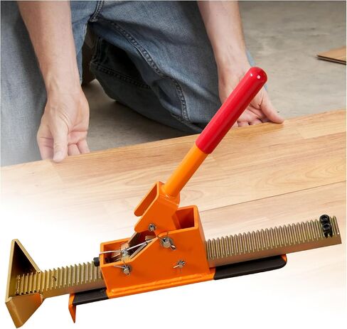 Flooring Jack Board Installation Tools - Professional Hardwood Power Flooring Jack Positioning Hand Tool for Installing in Saudi Arabia