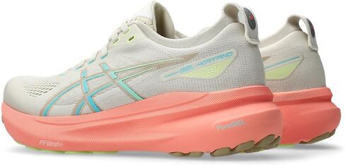 حذاء الجري GEL-KAYANO 31 للنساء من ASICS، مقاس 7.5، أسود/أسود in Kuwait