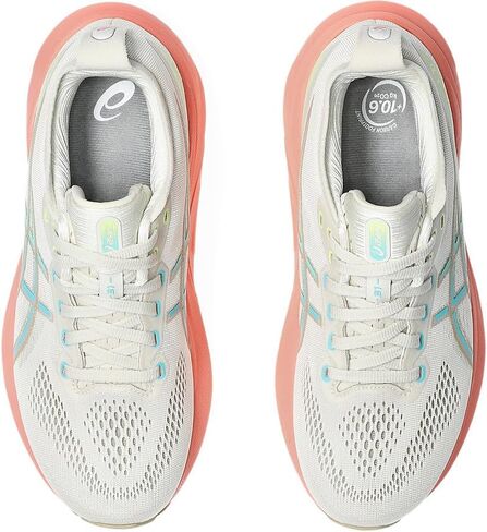 حذاء الجري GEL-KAYANO 31 للنساء من ASICS، مقاس 7.5، أسود/أسود in Kuwait