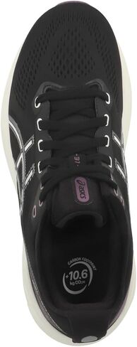 حذاء الجري GEL-KAYANO 31 للنساء من ASICS، مقاس 7.5، أسود/أسود in Kuwait