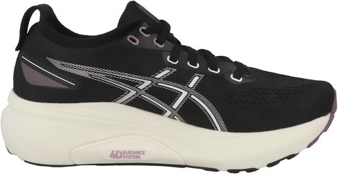 حذاء الجري GEL-KAYANO 31 للنساء من ASICS، مقاس 7.5، أسود/أسود in Kuwait