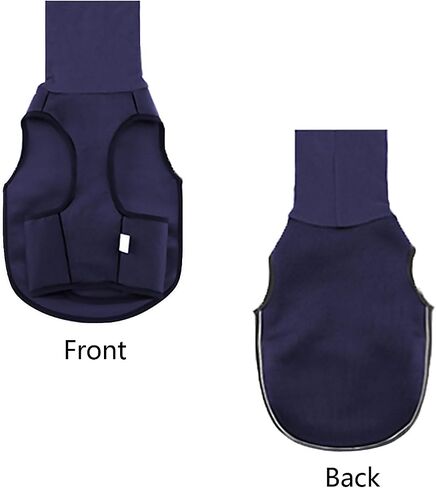 Dog Calming Hoodie Vest, Breathable Anxiety Jacket with Head Cover for Anxiety Relief and Ear Protection, Adjustable Harness with Soft Hoodie for Dogs (Green, Large) in Kuwait