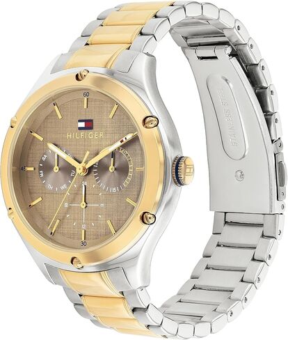 Tommy Hilfiger Women's Quartz Multi-Function Watch with Taupe Dial (Model: 1782658) in Kuwait