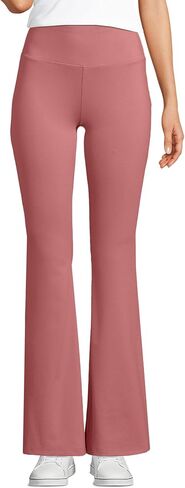 Lands' End Women's Active Hi Impact High Rise Slim Flare Pants in Saudi Arabia