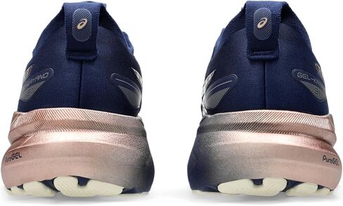 ASICS Women's GEL-KAYANO 31 PLATINUM Running Shoes, 10, BLUE EXPANSE/ROSE GOLD in Saudi Arabia