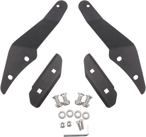 52 Inch Curved LED Light Bar Mount Brackets Upper Windshield Mounting Brackets Roof Mount Brackets Compatible with Nissan Patrol Y61 Toyota Landcruiser 80 in Saudi Arabia