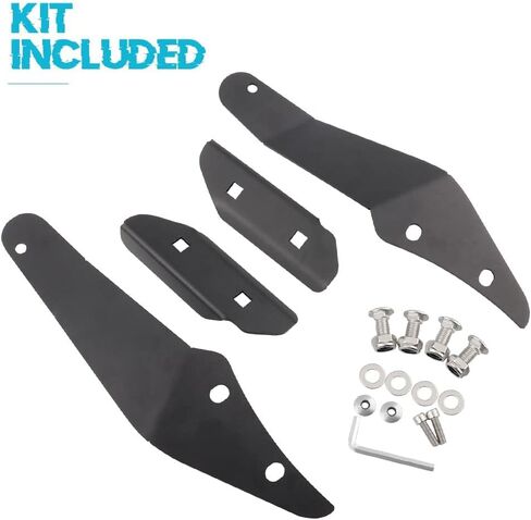 52 Inch Curved LED Light Bar Mount Brackets Upper Windshield Mounting Brackets Roof Mount Brackets Compatible with Nissan Patrol Y61 Toyota Landcruiser 80 in Saudi Arabia