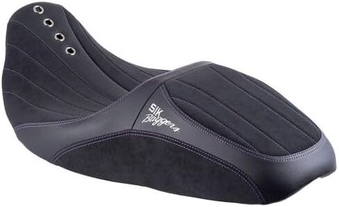 Advanblack Sik Baggers بجولة في مقعد مع خياطة مخصصة للفترة 2009-2023 Harley Road Glide و Street Glide و Road King & Electra Glide ， Gel-Lab Cushion و Synthetic Sued in Saudi Arabia