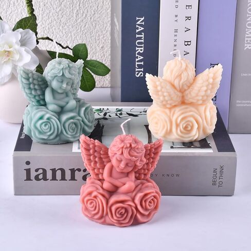 2Pack Loving Portrait Silicone Candle Molds,Embracing Couple Portrait Mold for Candle Craft Making Gift Decoration,Epoxy Resin Wax Mold Silicone Candle Mold in Kuwait