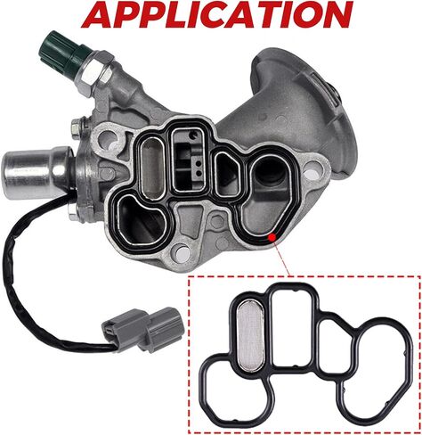 15815-R41-L01 Head Cylinder Solenoid Valve Gasket Kit Fit for 2008-2012 Honda Accord 2.4L L4 15815R41L01,VVS906,946430 in Saudi Arabia